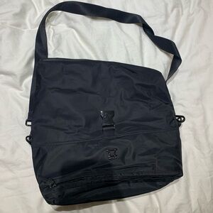 Insulated Black Lunch Bag